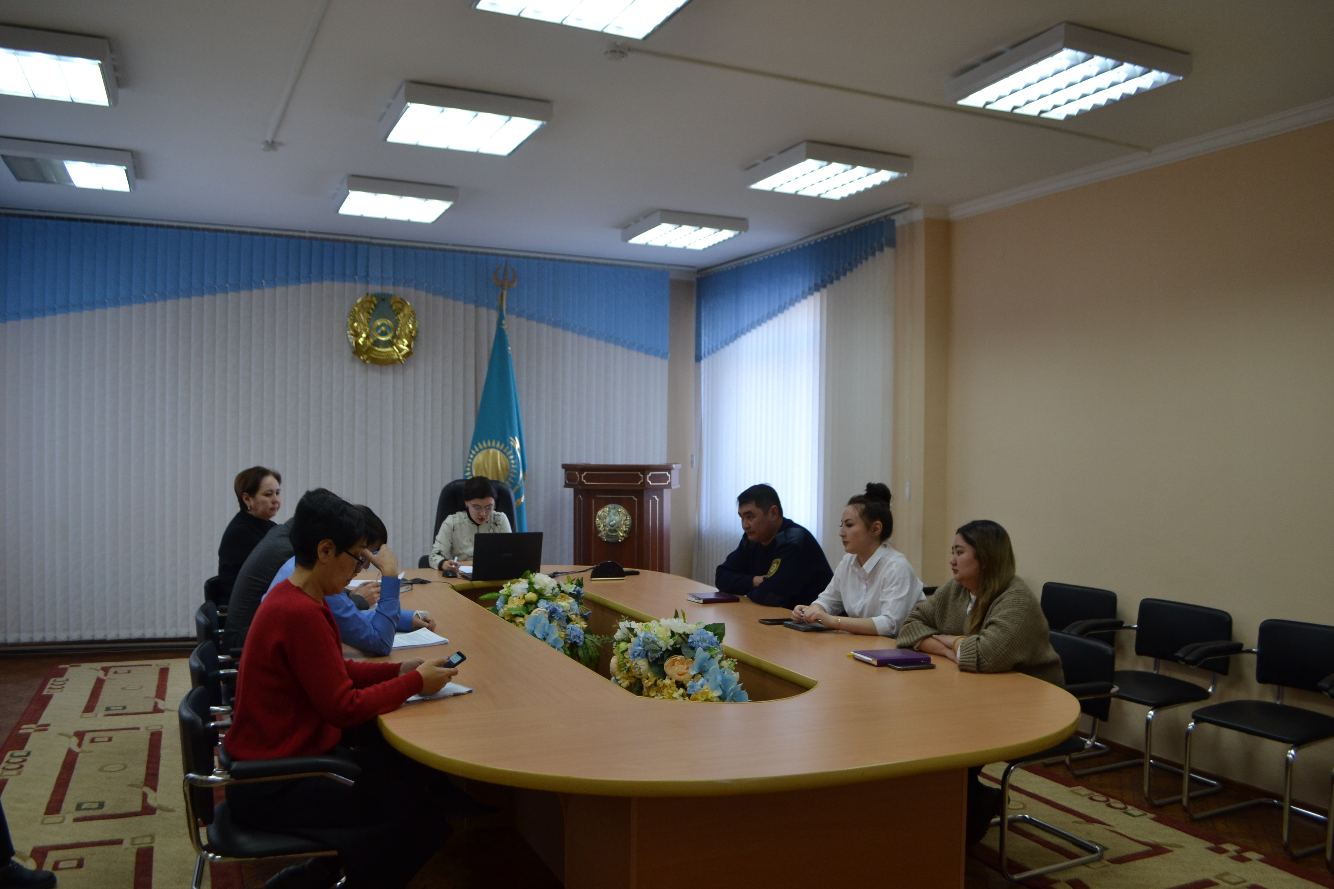 ҚР мемлекеттік қызметшілерінің Әдеп кодексінің нормаларын және қызметтік міндеттерін орындау кезеңіндегі сыбайлас жемқорлыққа қарсы шектеулерді  сақтау мәселелері бойынша семинар өткізді.