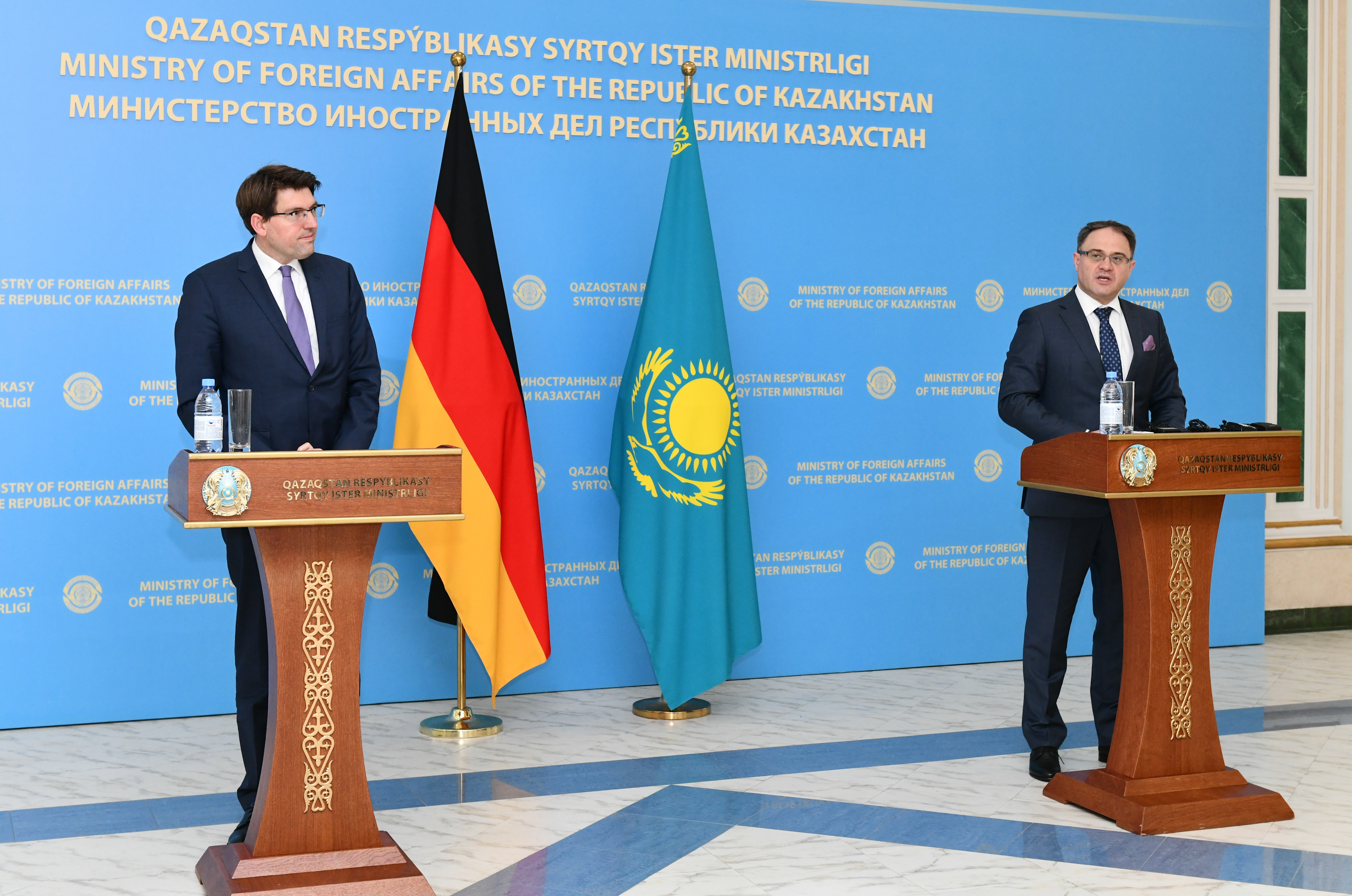 30-летие дипотношений между Казахстаном и Германией отметили очередными двусторонними политическими консультациями