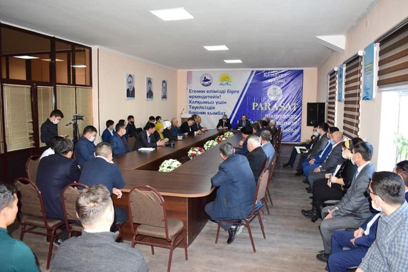 ТҮРКІСТАН: ҚАЗЫҒҰРТТА «ПАРАСАТ»  ПІКІРТАЛАС КЛУБЫНЫҢ АЛҒАШҚЫ ОТЫРЫСЫ ҰЙЫМДАСТЫРЫЛДЫ