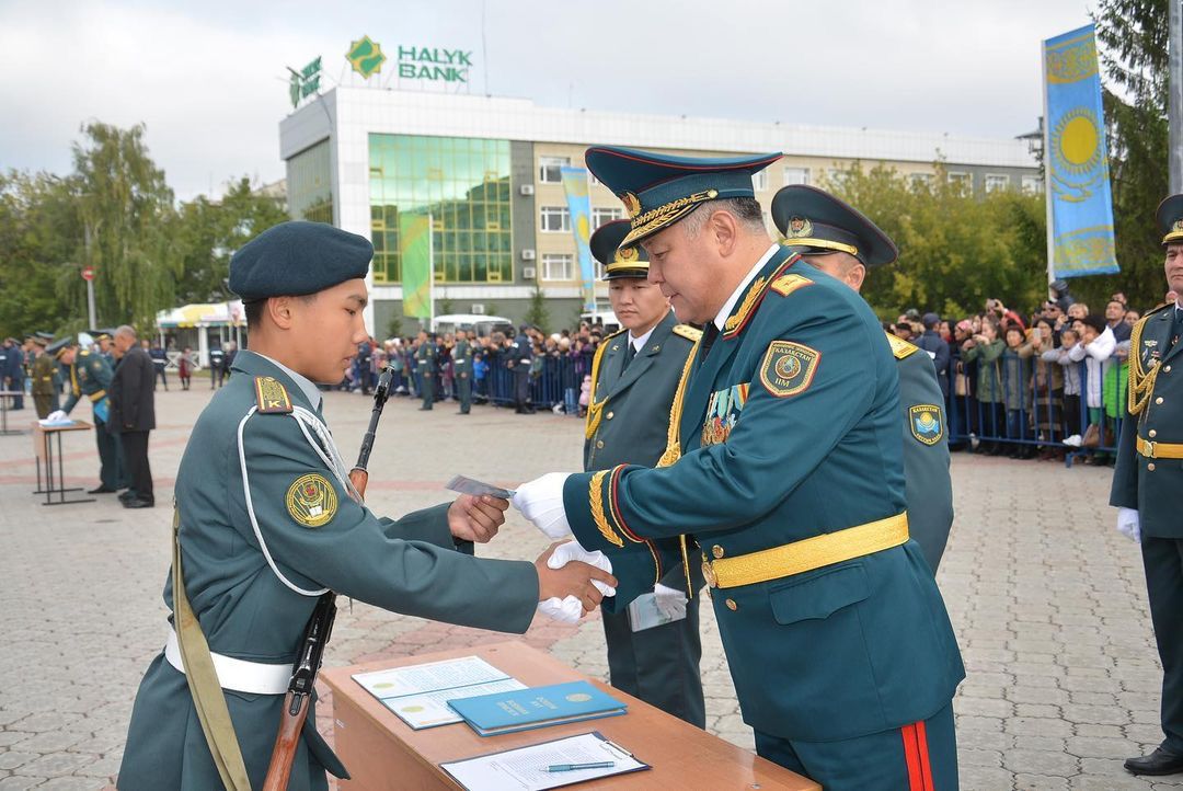 Военный институт преобразован в Академию Национальной гвардии РК