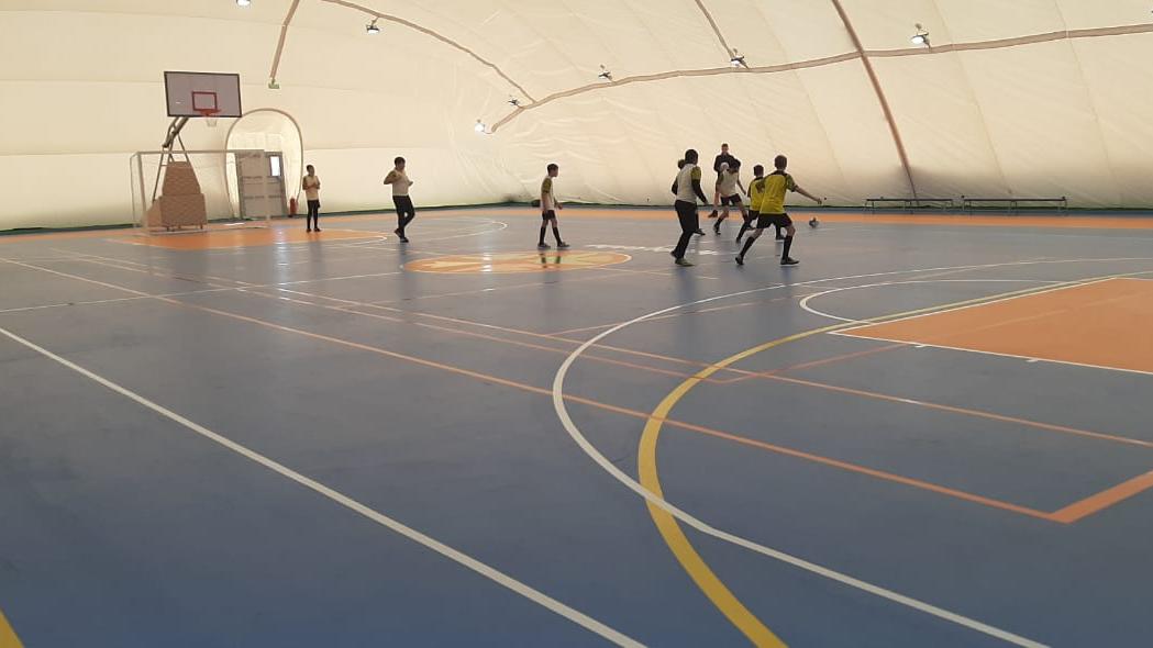 В Нуринском районе открылся многофункциональный спорткомплекс