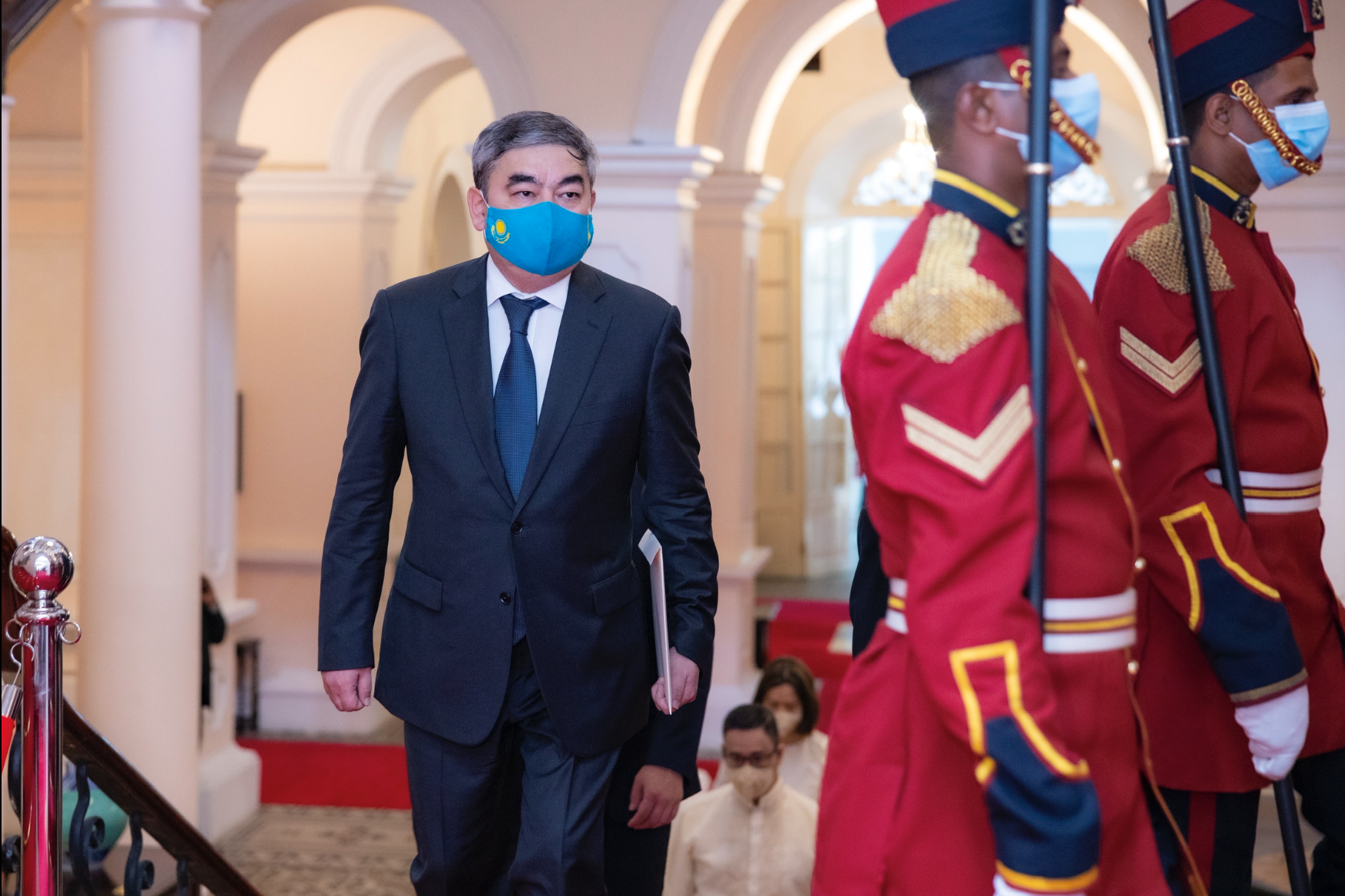 Посол Казахстана Нурлан Жалгасбаев вручил верительные грамоты Президенту Шри-Ланки
