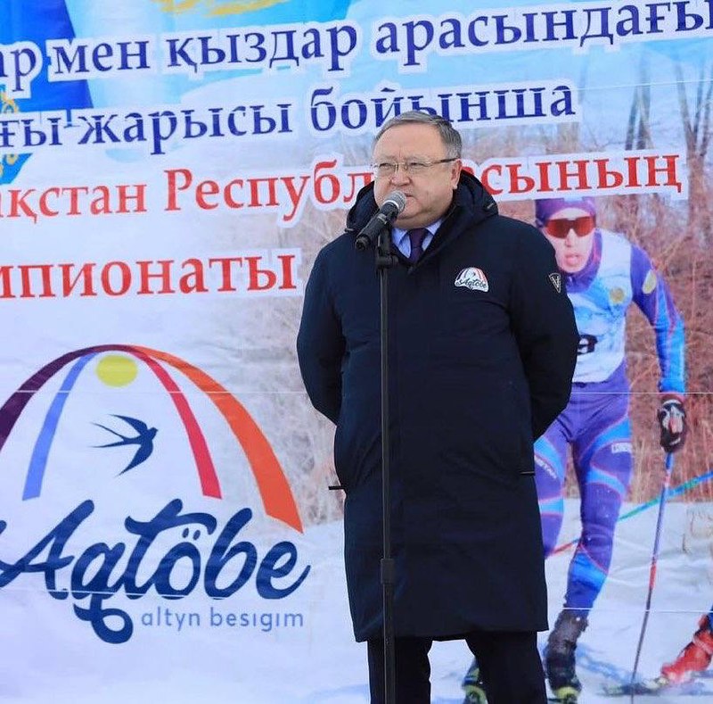 Ақтөбе облысында алғаш рет шаңғы жарысынан республикалық чемпионат басталды