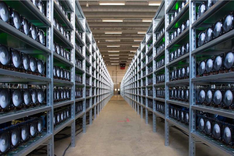 промышленная майнинг ферма