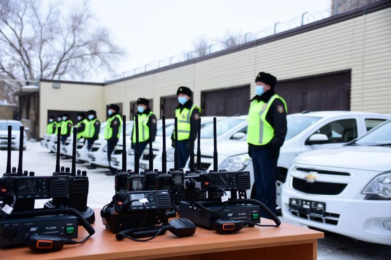 Қарағанды облысының полицейлеріне 68 көлік сыйға тартылды