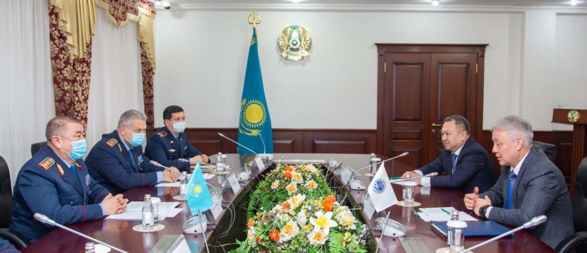Глава МВД встретился с Директором Исполкома региональной антитеррористической структуры ШОС