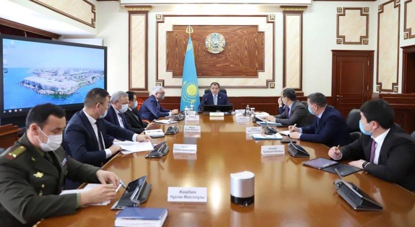 Industrial safety issues at social infrastructure facilities were discussed in Mangystau region