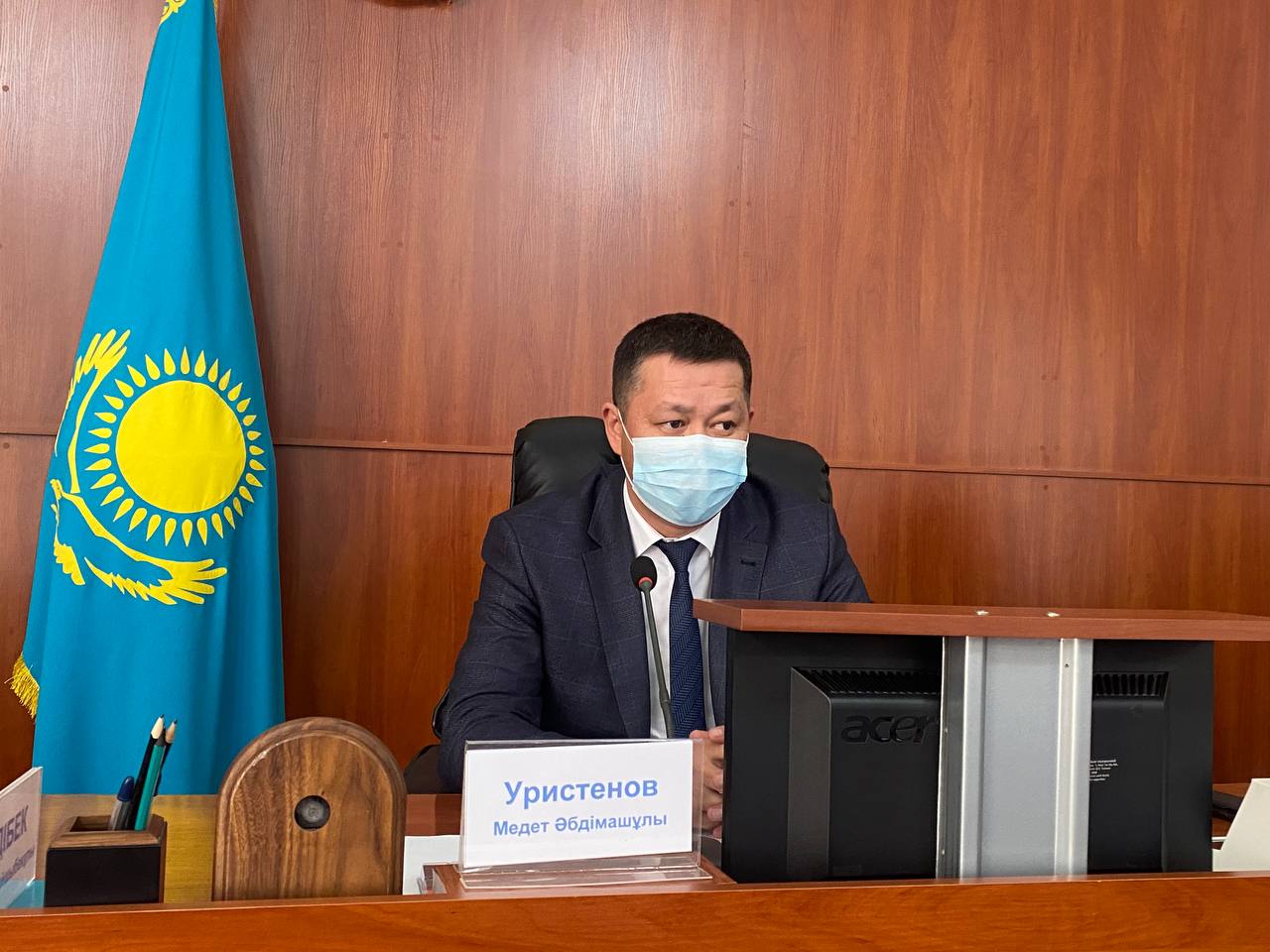 Талас ауданы әкімінің орынбасары Медет Уристеновтың төрағалығымен ауыл шаруашылығы, ветеринарлық қызмет саласы бойынша кеңес өтті.