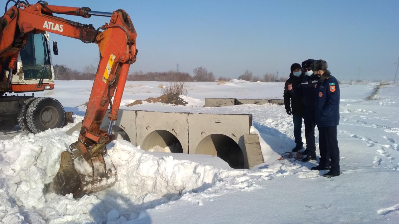 В Карагандинской области доложили о подготовке к паводку
