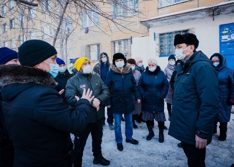 Алтай Кульгинов встретился с жильцами ветхих и аварийных домов