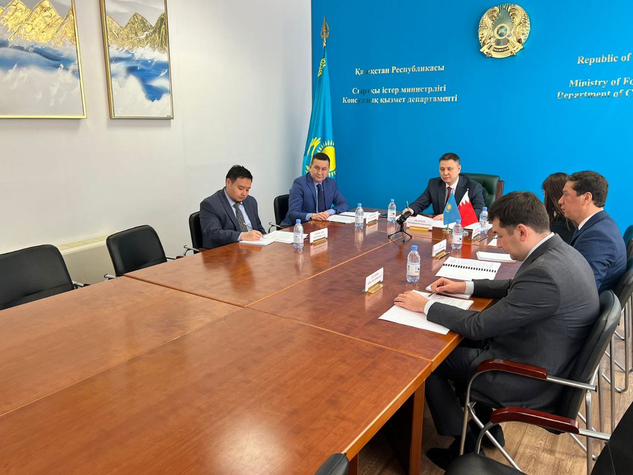 Состоялись первые консультации в консульской сфере между Казахстаном и Бахрейном