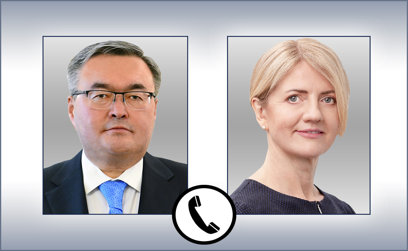 Қазақстан мен Эстония СІМ басшыларының   телефон арқылы сөйлесуі туралы   