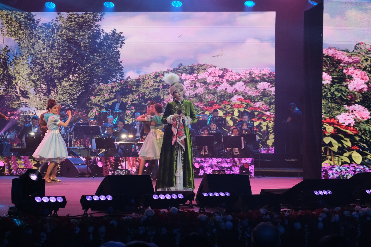 В столице прошел концерт «Айналайын, халқымнан еркелеткен», посвященный 100-летию Розы Баглановой