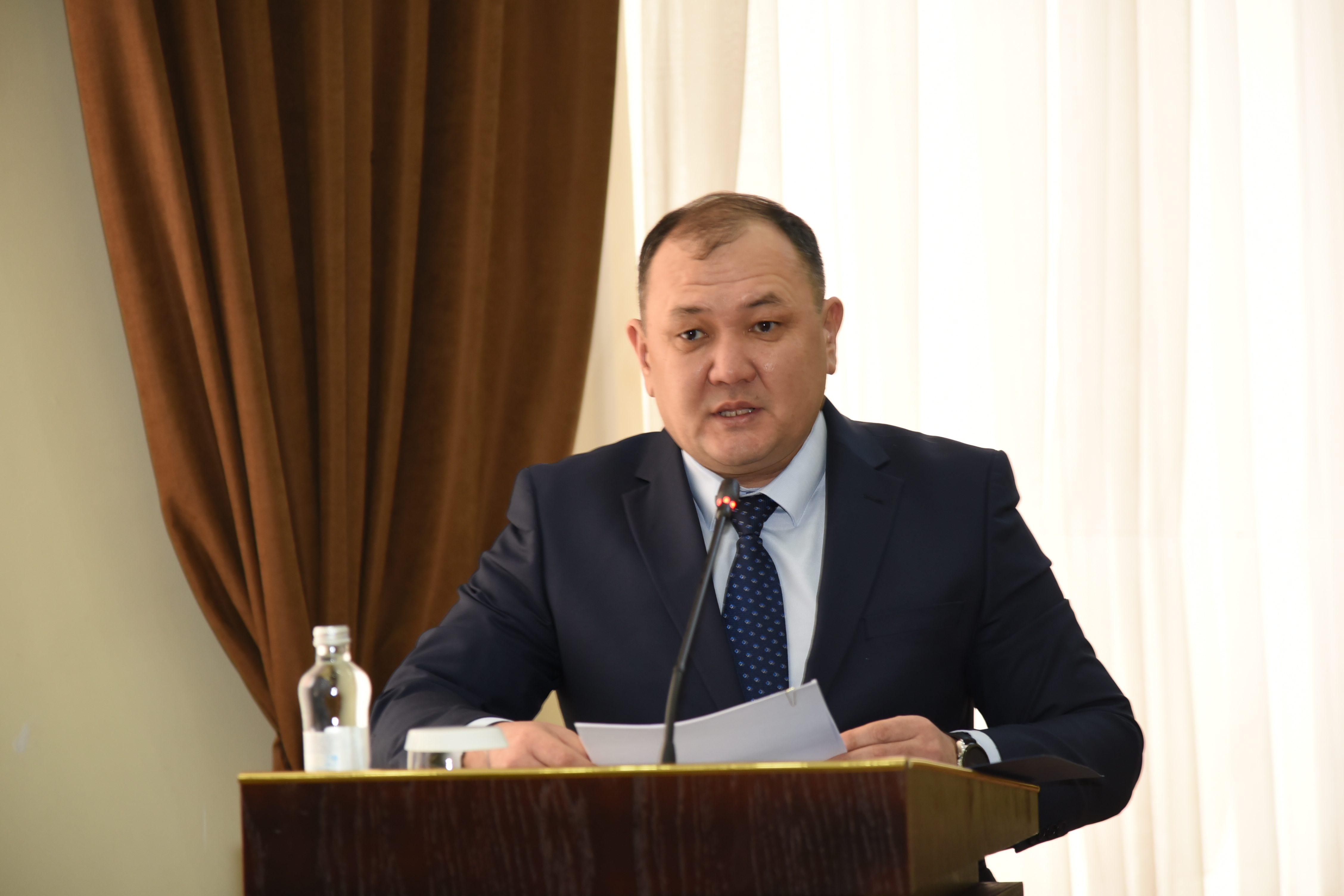 About the last session of the Akmola regional maslikhat