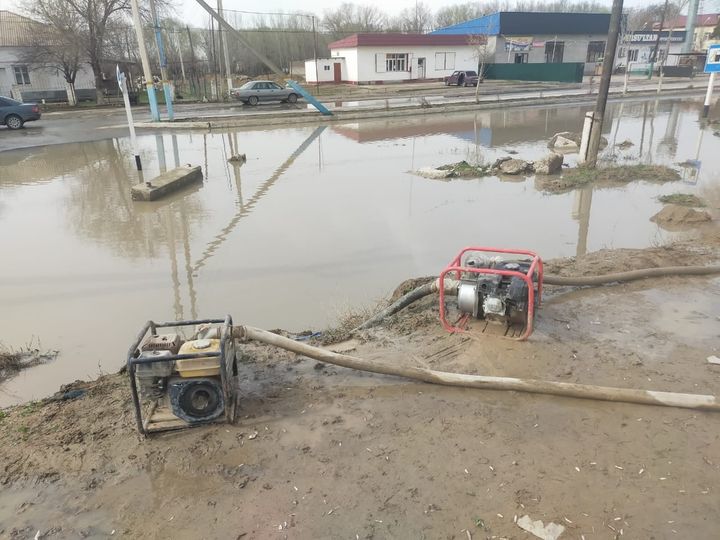 Pumping works continue in Turkestan region
