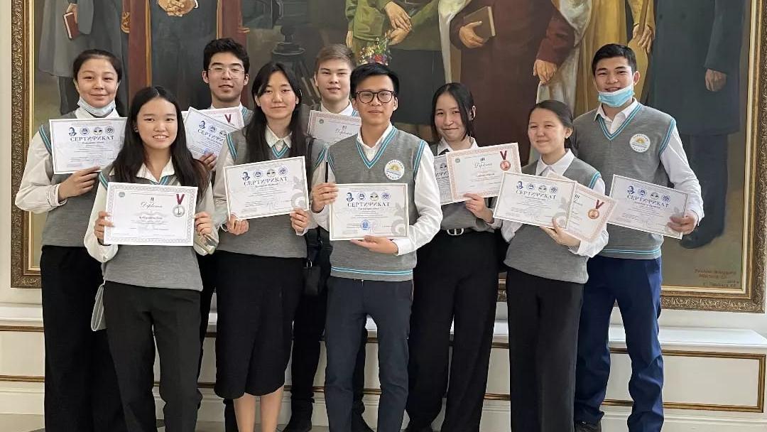 Карагандинские школьники завоевали шесть наград на международном конкурсе проектов по математике и механике
