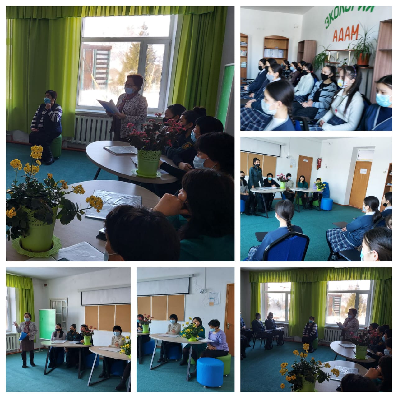 The first meeting of the club "Sisters" was held at Topkayin secondary school.