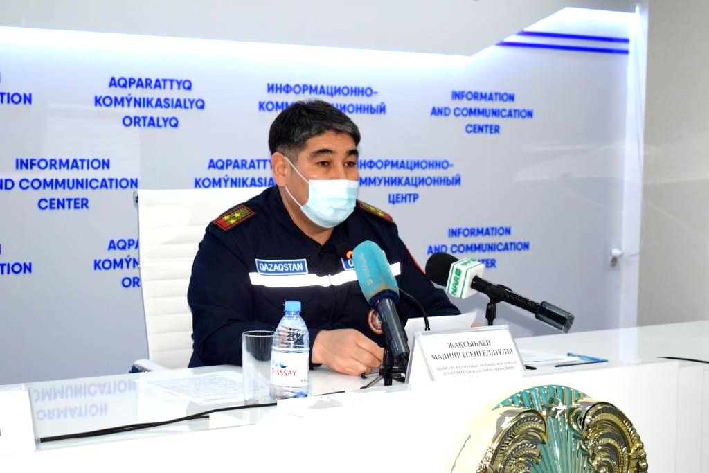 Состоялся брифинг о паводковой ситуации города Шымкент