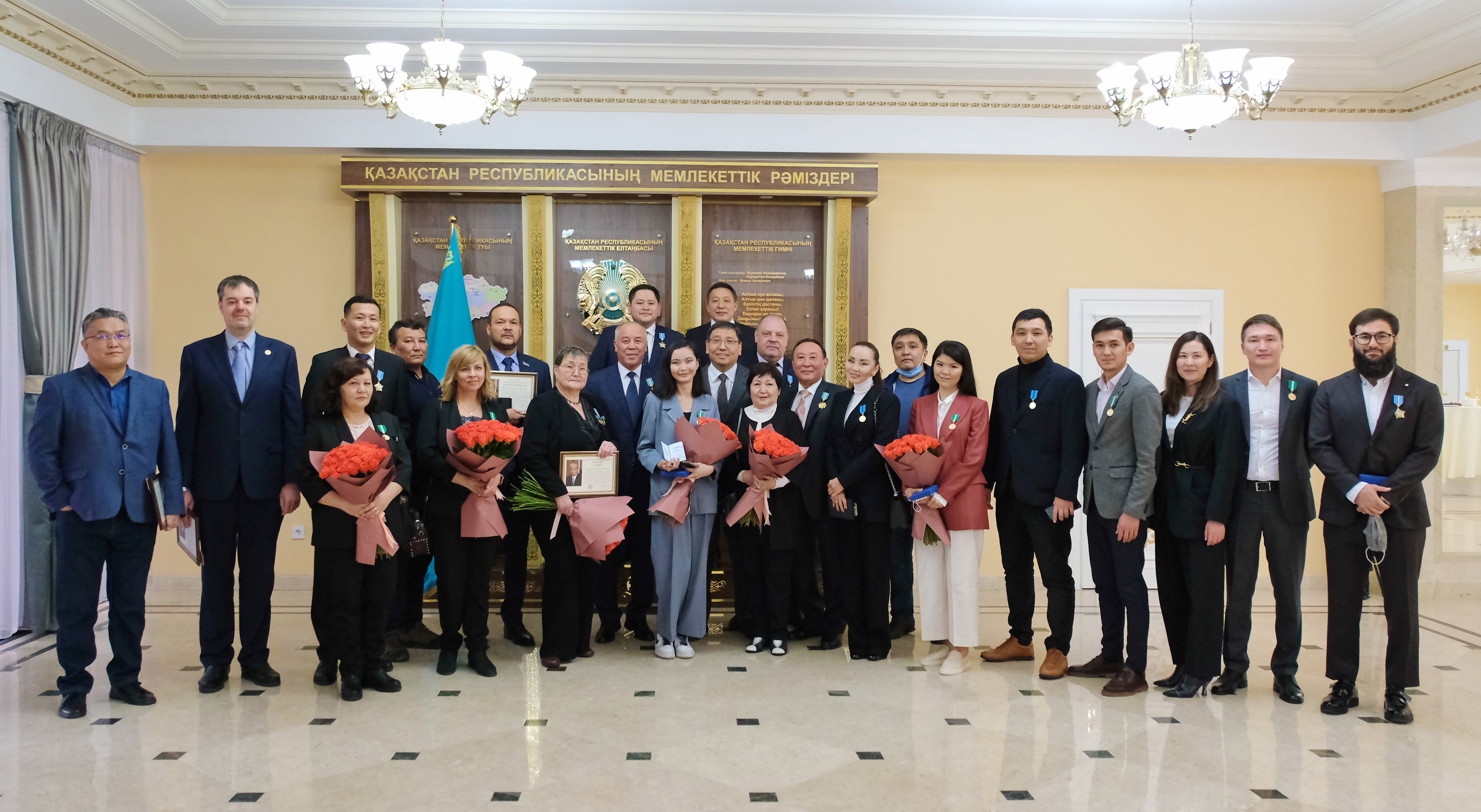 Алматы әкімі Қазақстан Президентінің атынан&nbsp;жоғары мемлекеттік наградаларды тапсырды