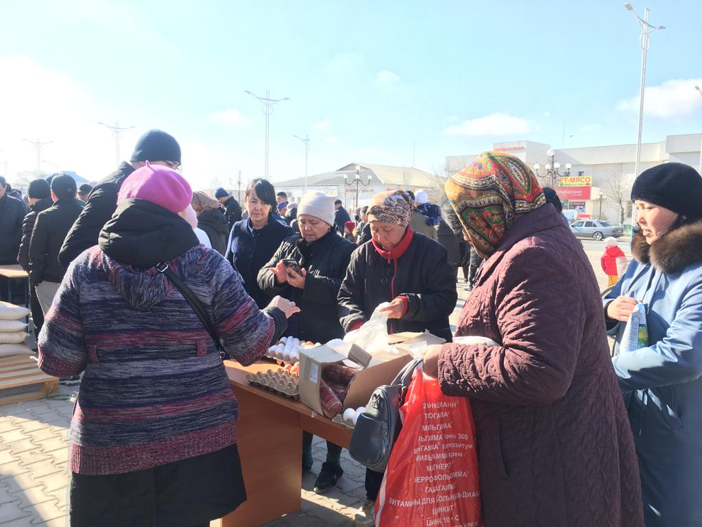 Состоялась ярмарка сельскохозяйственной продукции