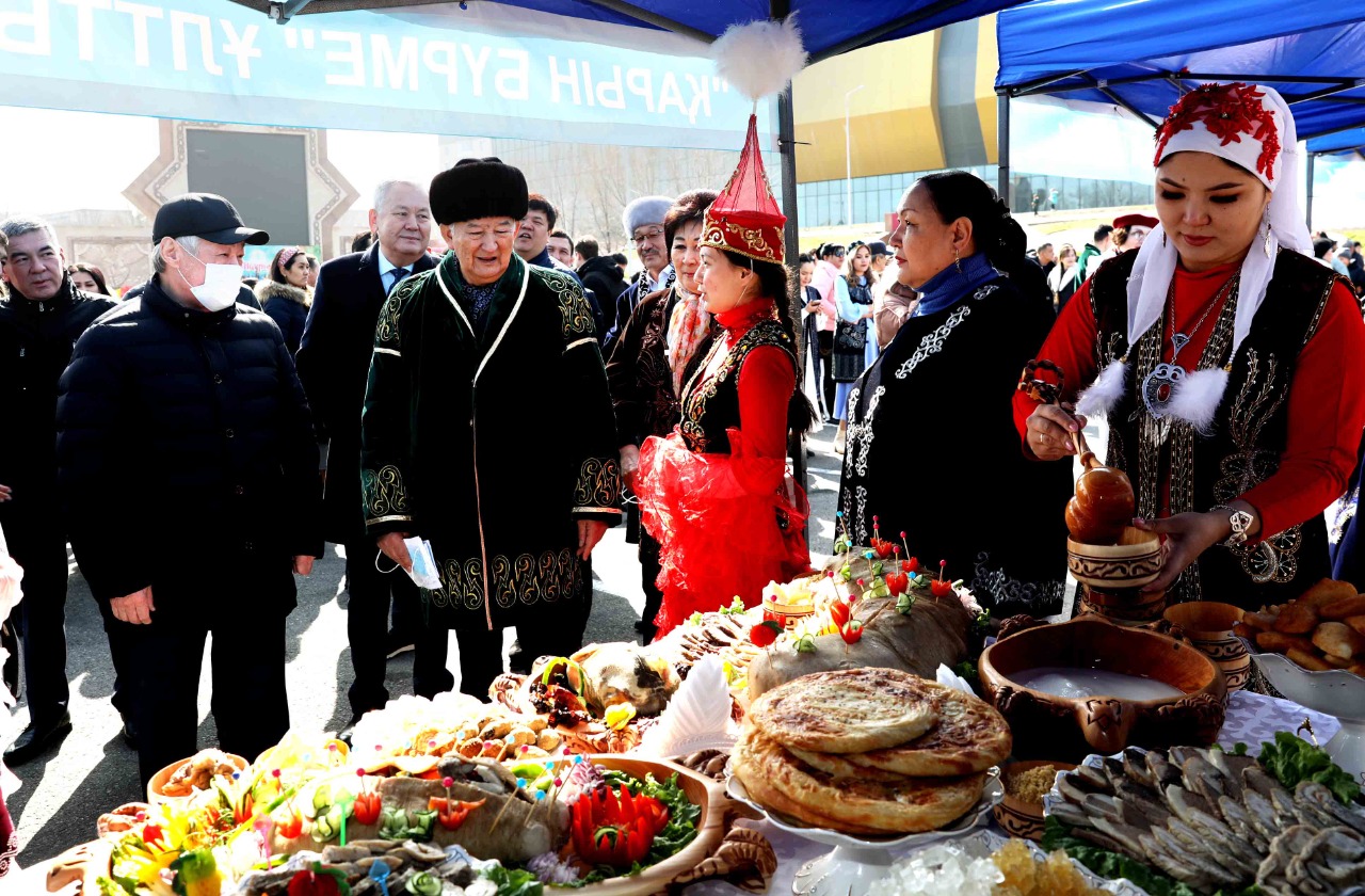 В честь Наурыз мейрамы в Таразе прошёл фестиваль уникальных казахских блюд