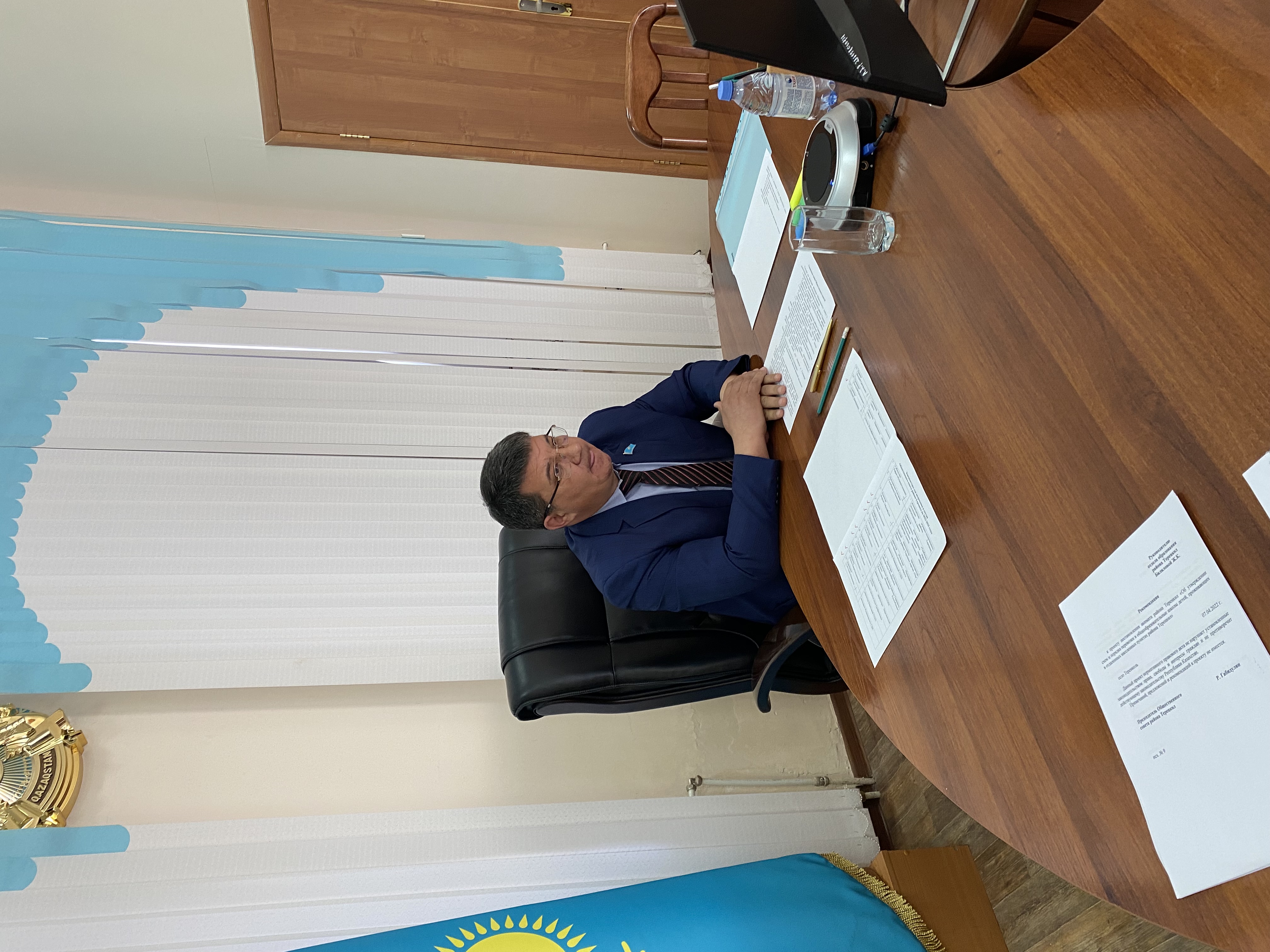 Заседание Общественного совета района Тереңкөл