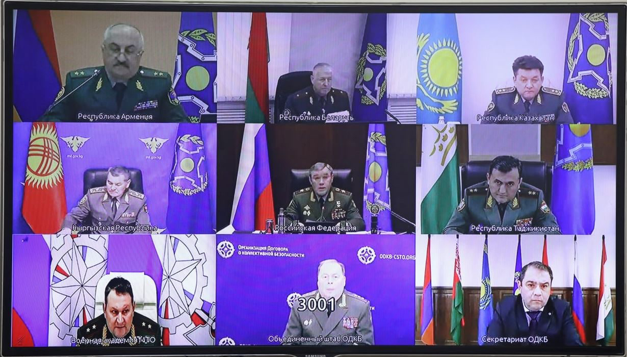 Начальник Генерального штаба Вооруженных сил Казахстана принял участие в заседании Военного комитета ОДКБ
