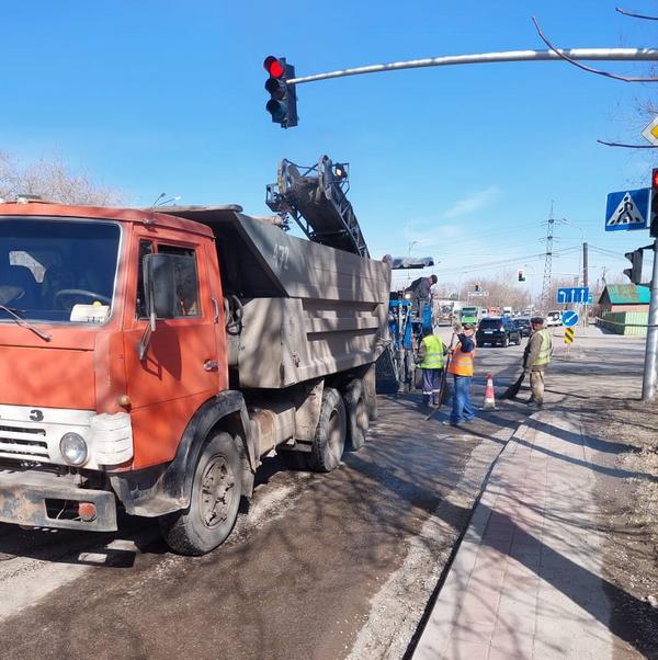 Қарағандыда жол жөндеу жұмыстары басталды