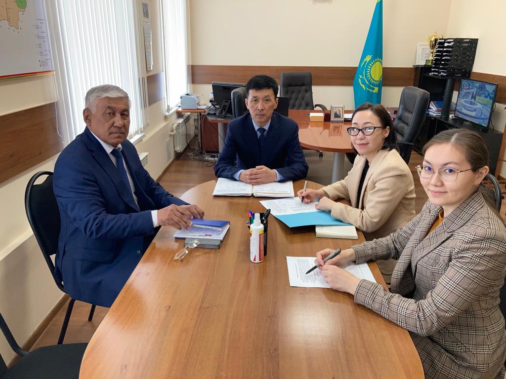 Өзектендіру жұмысын жүргізу бойынша жиналыс өткізілді