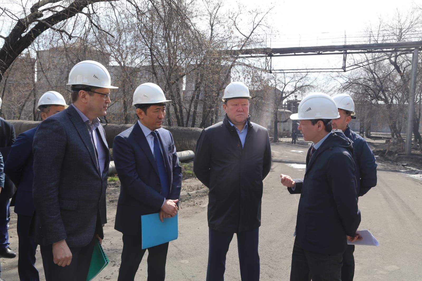 Руководство Министерства энергетики РК посетило Петропавловскую ТЭЦ