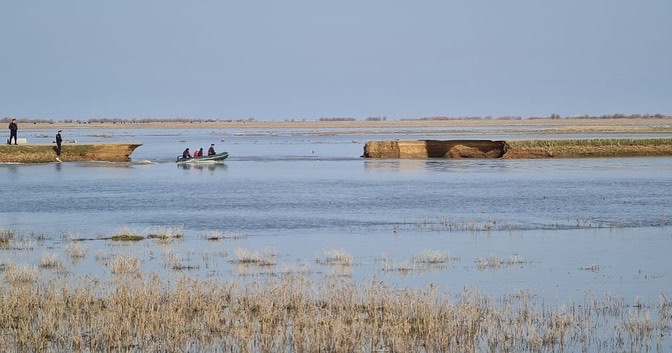 В селе Миялы уровень паводка снизился