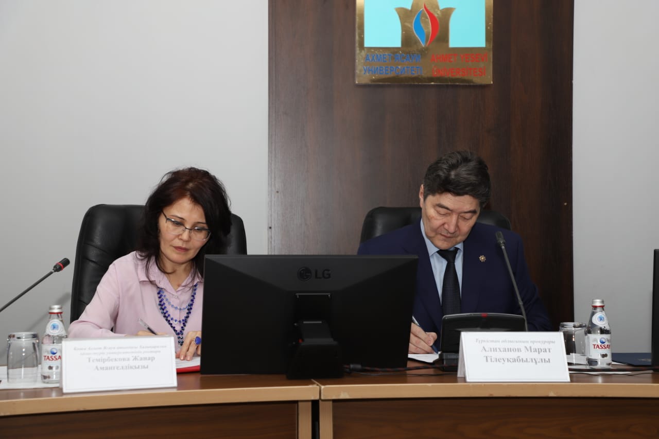 Расширение сотрудничества с прокуратурой Туркестанской области