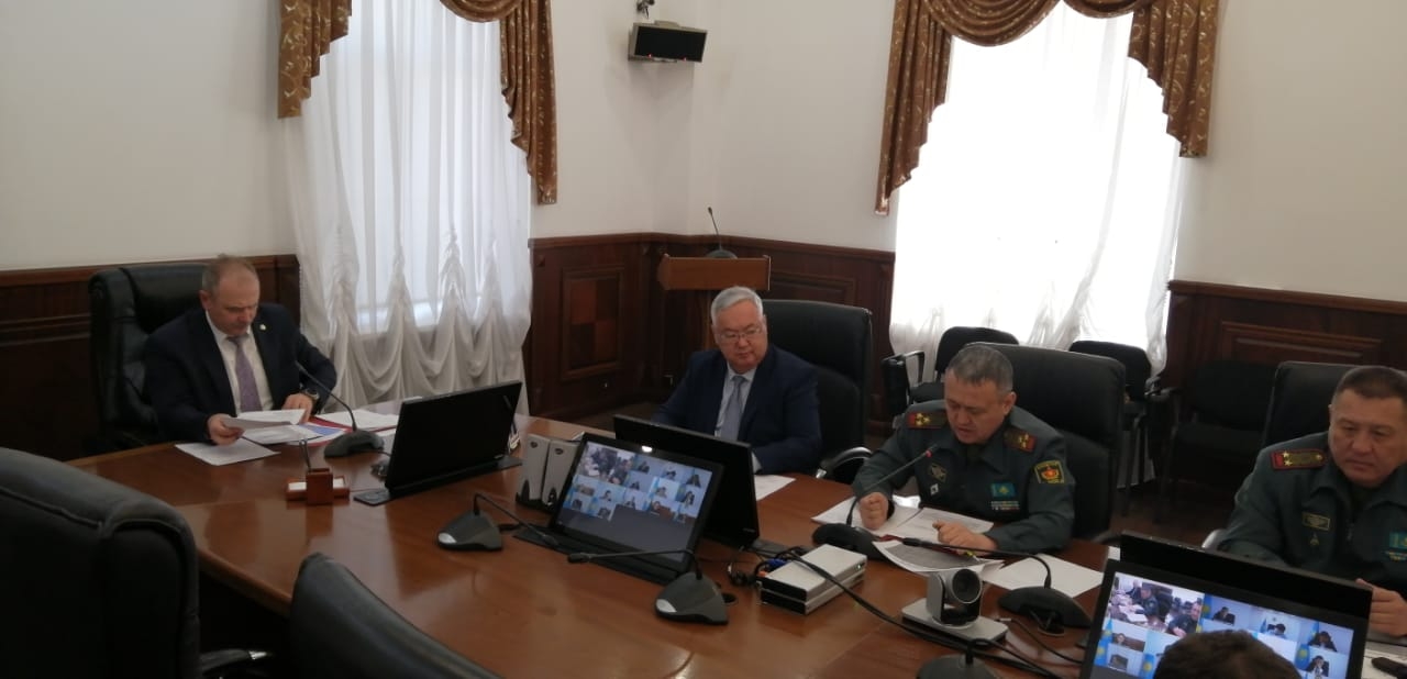 19 апреля 2022 года под председательством первого заместителя Акима Павлодарской области Крук О.П. было проведено рабочее совещание по вопросу призыва граждан на срочную воинскую службу