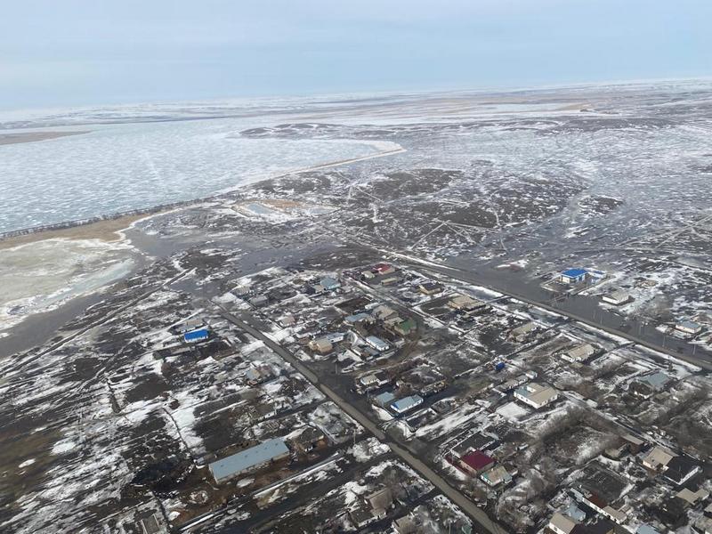 Қасымбек Қарағанды облысының су басу қаупі жоғары елді мекендерін аралады
