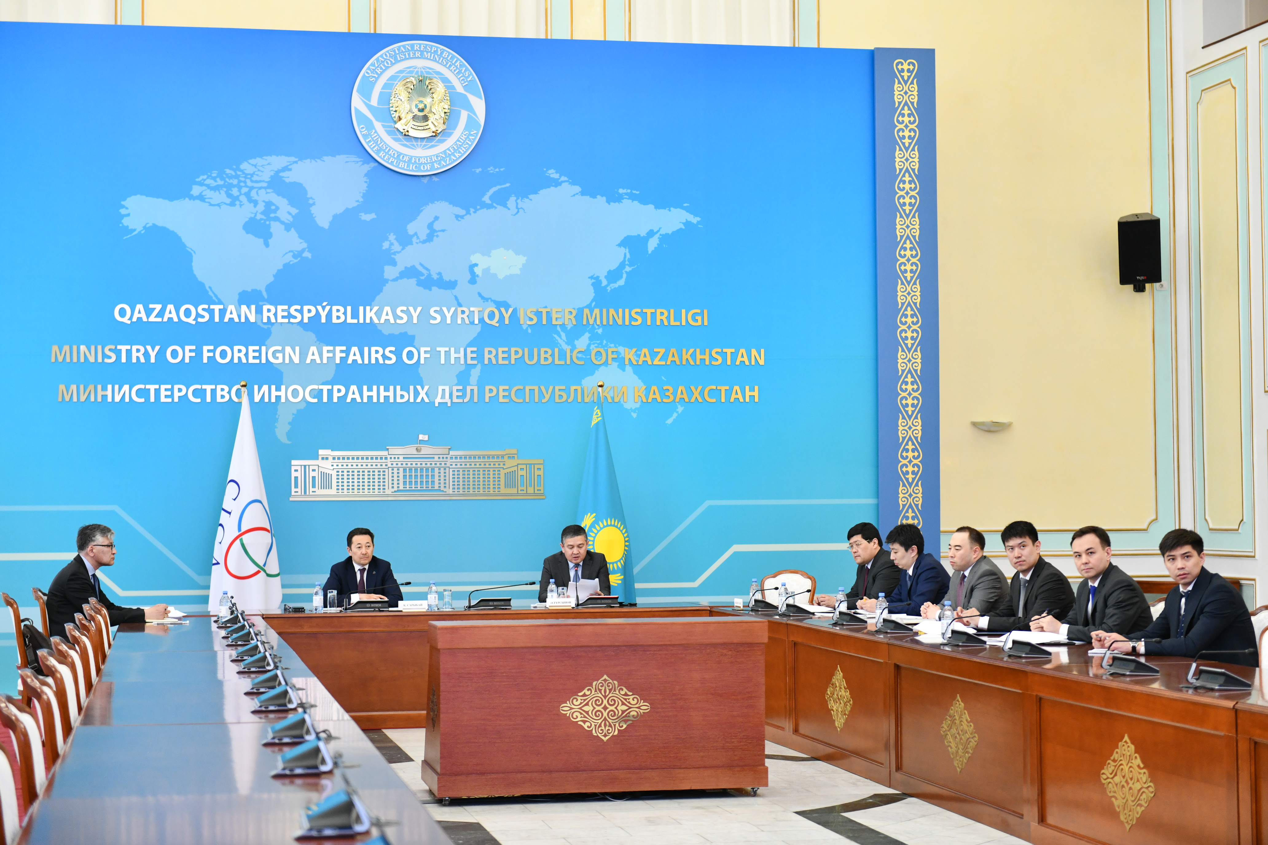 Briefing on Topical Issues of CICA Was Held with the Diplomatic Missions of Kazakhstan