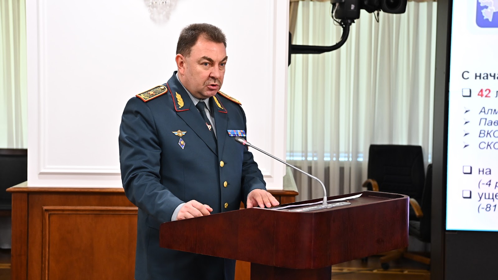 ТЖМ басшысы өрт қауіпті кезеңге дайындық туралы баяндады