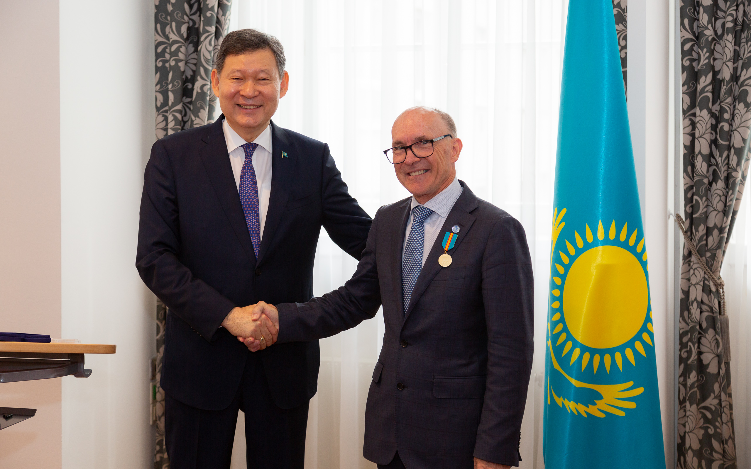 Executive Secretary of the CTBTО was awarded the Commemorative Medal of Kazakhstan