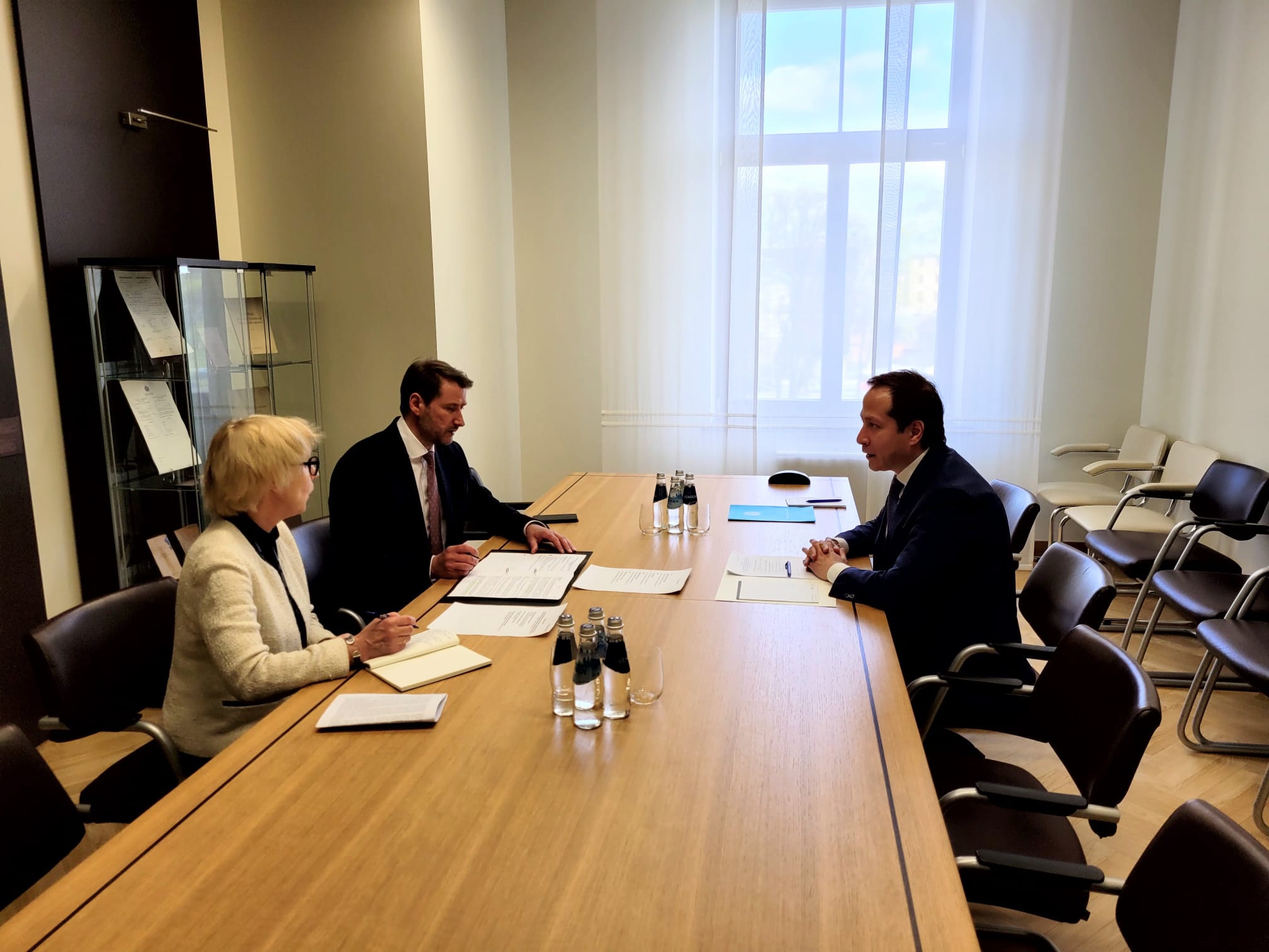 About the meeting at the Ministry of Foreign Affairs of Latvia