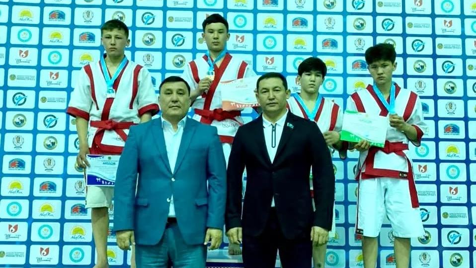 Юный спортсмен из Актогайского района стал чемпионом Казахстана по қазақ күресі