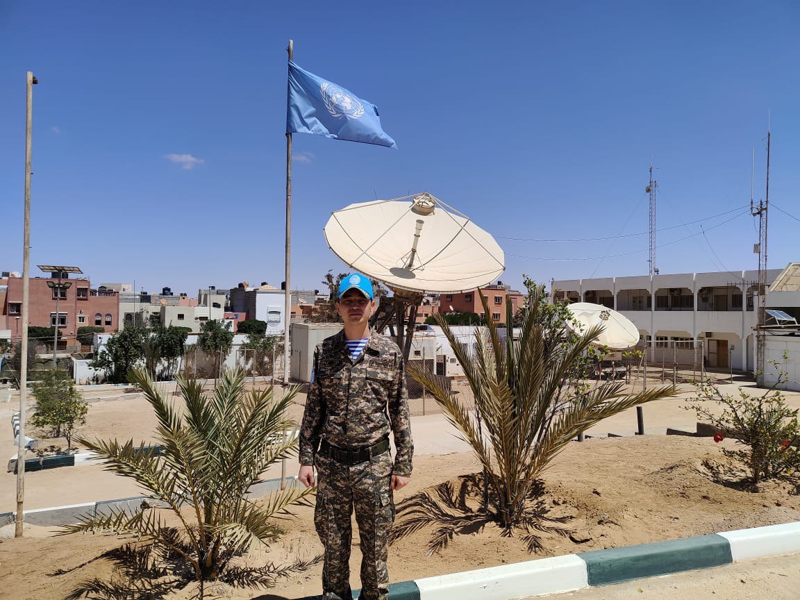 Казахстанский офицер направлен в миссию ООН в Западной Сахаре