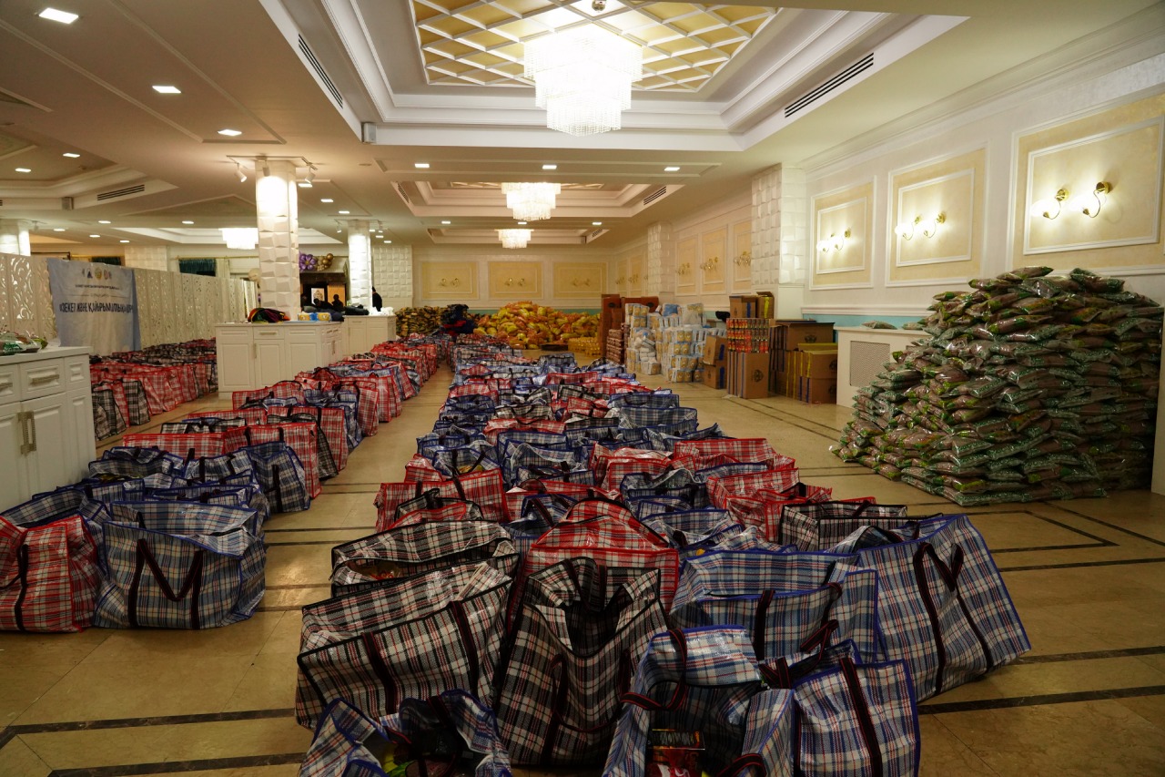 В Рамазан более 1,5 тыс. малообеспеченных семей получат продуктовые корзины в Нур-Султане
