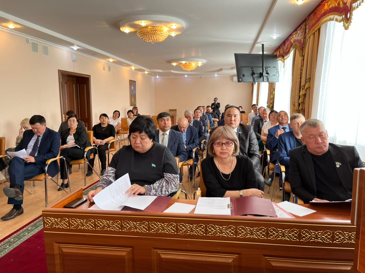Regular 6th session of the Kamystinsky district maslikhat of the 7th convocation