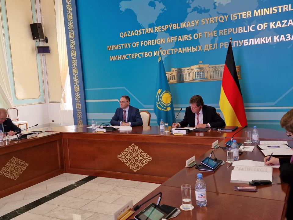 Перспективы сотрудничества германских компаний с Новым Казахстаном обсудили на заседании Берлинского Евразийского клуба