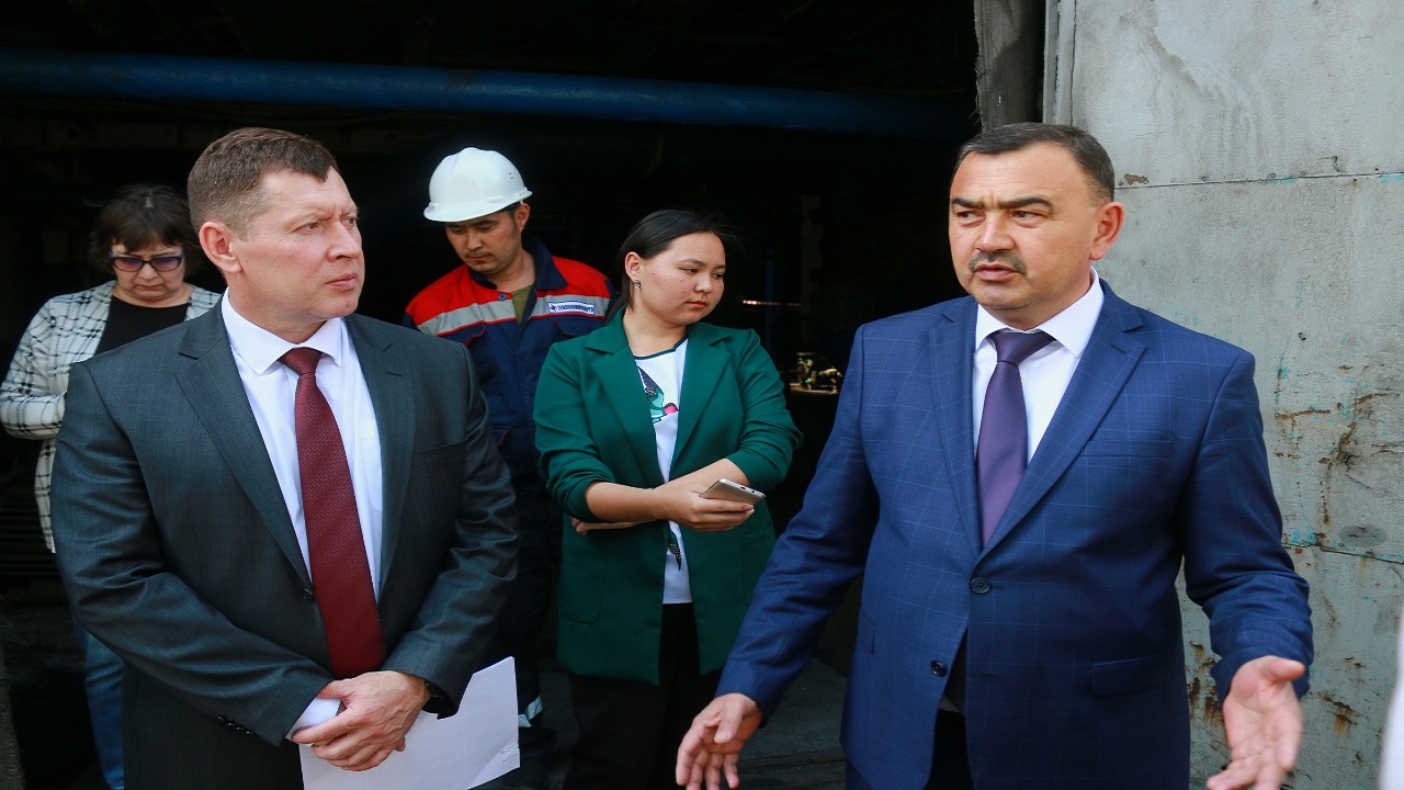 Жылыту маусымына дайындық жұмыстары жалғасуда