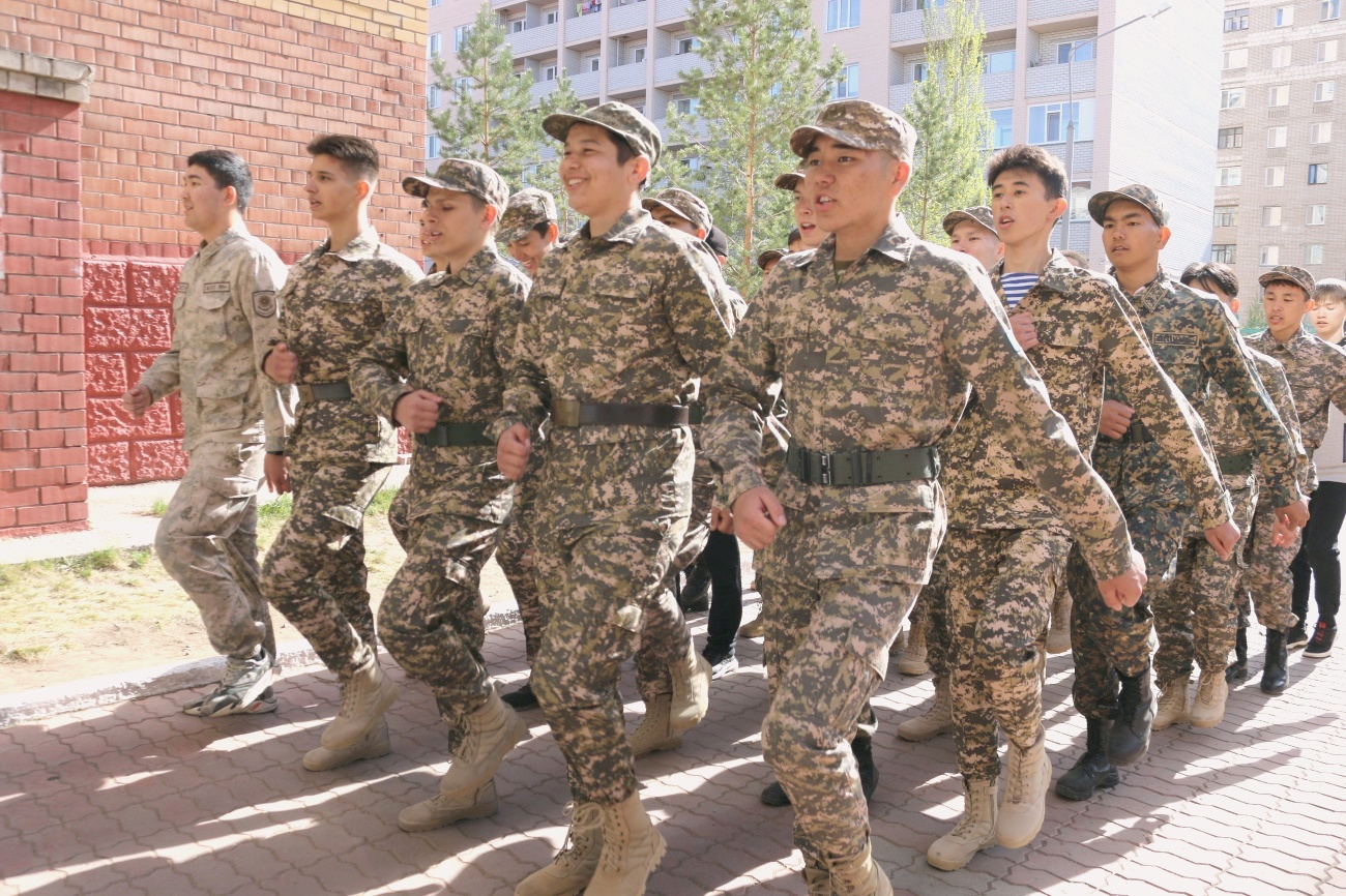Учебно-полевые сборы учащихся школ г. Павлодара