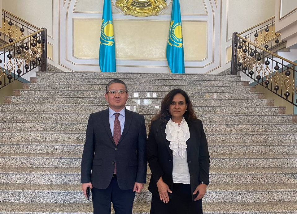 Замминистра иностранных дел Казахстана принял Посла Египта
