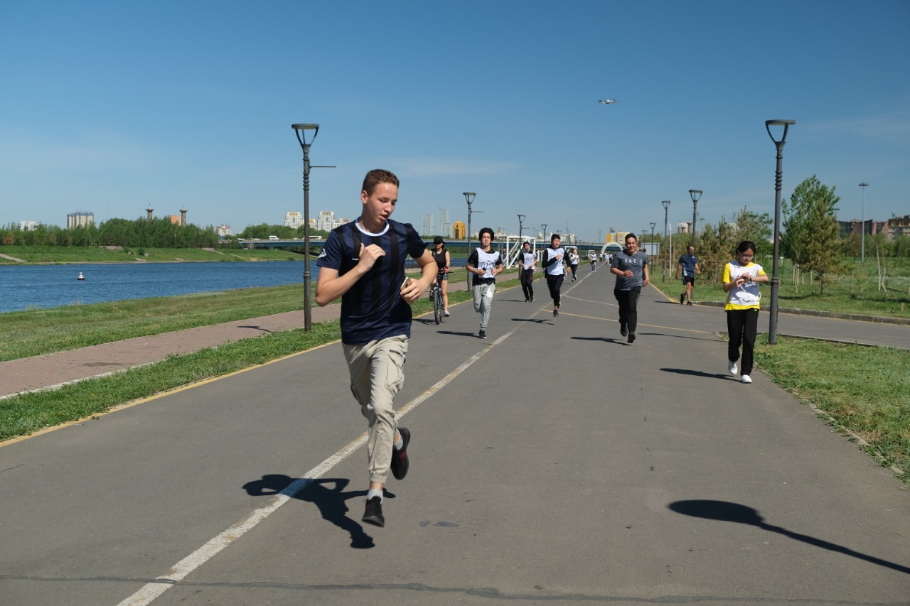 30 лет Вооруженным Силам РК: Молодежный марафон провели в столице