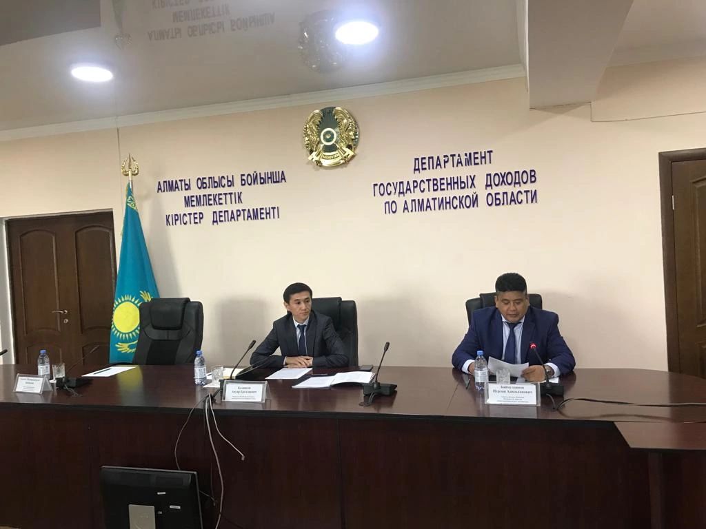 Рабочая поездка Уполномоченного по этике Министерства финансов Республики Казахстан Калиясова А. Е. в Алматинскую область