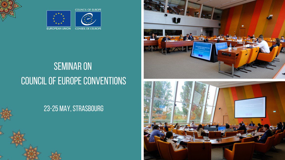 Seminar for Kazakhstan representatives - raising awareness on Council of Europe conventions