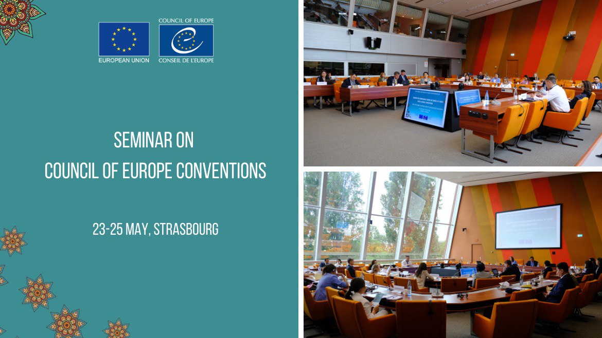 Seminar for Kazakhstan representatives - raising awareness on Council of Europe conventions